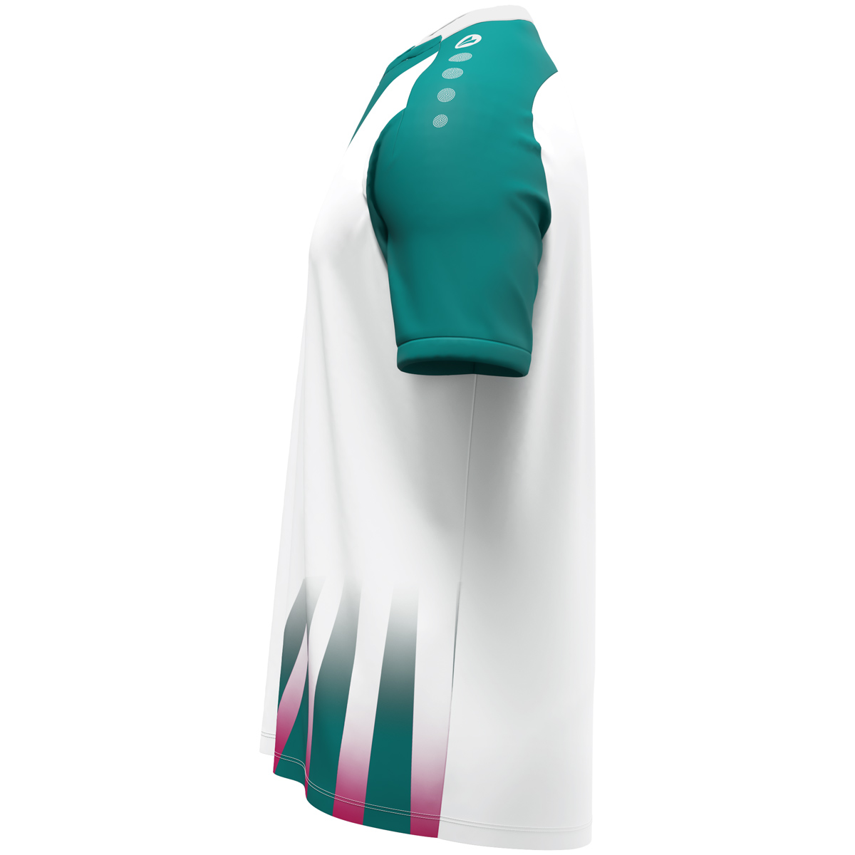 Dres Vintage - turkizno bel, desni profil